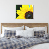 Toile Bonjour Sunshine Sunflower (Insitu(Chambre))