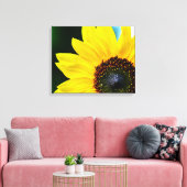 Toile Bonjour Sunshine Sunflower (Insitu(Salon))