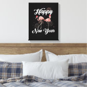Toile Bonne année 2023 tenue pour Flamant rose Lover Nou (Insitu(Chambre))