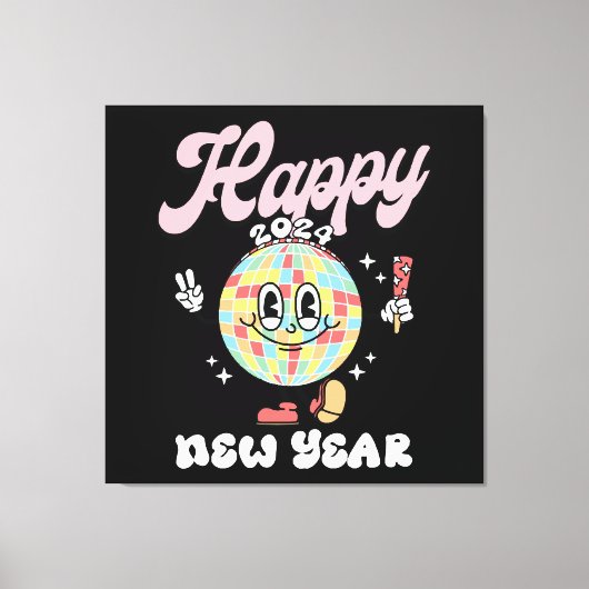 Toile Bonne année 2024 (Recto)