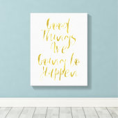 Toile Bonne Chose Or (Insitu (Plancher de Bois))