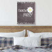 Toile Bonne citation avec Daisy (Insitu(Chambre))