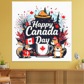 Toile Bonne fête du Canada (Insitu(Salon))