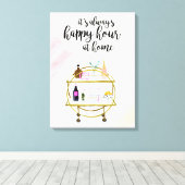 Toile Bonne heure à la maison I (Insitu (Plancher de Bois))