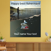 Toile Bonne pêche (Insitu(Salon))