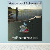 Toile Bonne pêche (Insitu (Plancher de Bois))