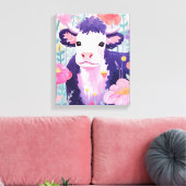 Toile Bonne Petite Vache (Insitu(Salon))