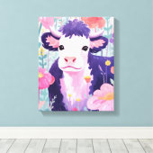 Toile Bonne Petite Vache (Insitu (Plancher de Bois))