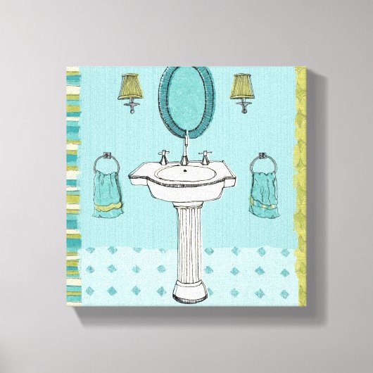 Toile Bonne propreté amusant (Recto)