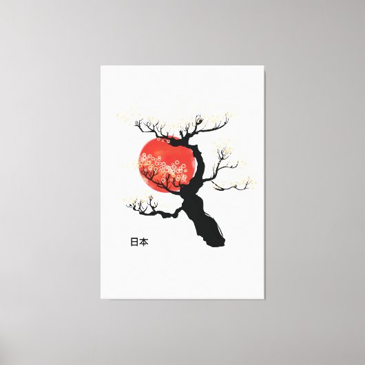 Toile Bonsaï Japonais (Recto)