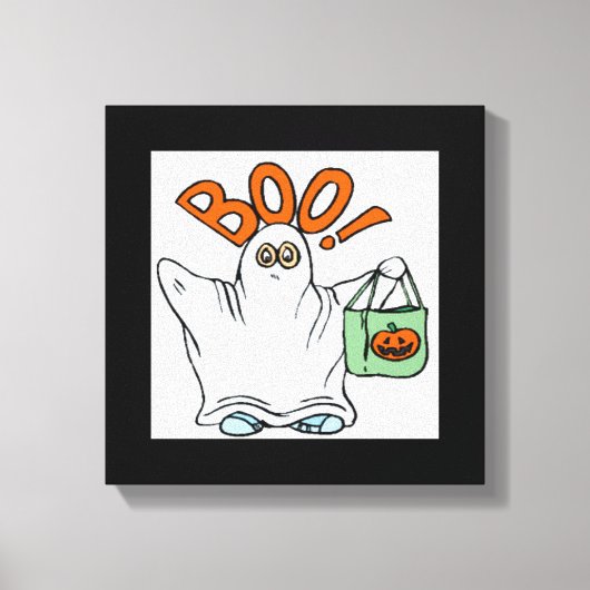 TOILE BOO ! FANTÔME (Recto)