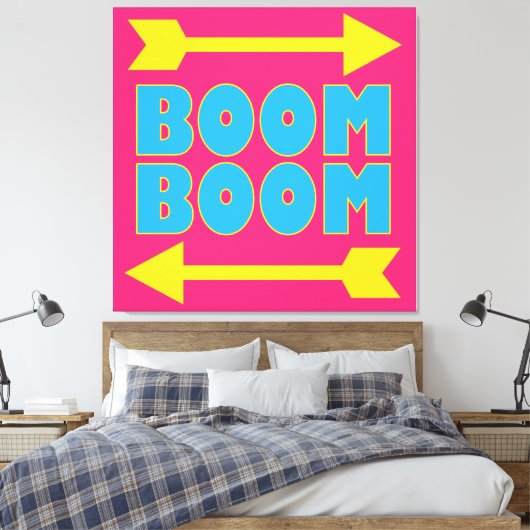 Toile Boom Boom (Insitu(Chambre))
