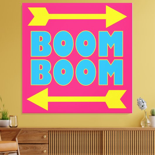 Toile Boom Boom (Insitu(Salon))
