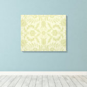 Toile Borage vert tendre vintage damassé de William Morr (Insitu (Plancher de Bois))