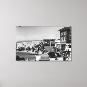 Toile Bord de la mer, photographie du nord de vue de