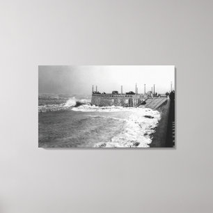 Toile Bord de la mer, vague de l'Orégon Sou Wester et