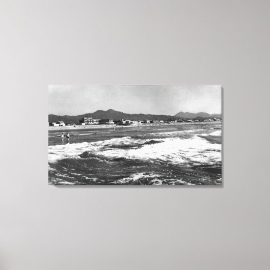 Toile Bord de mer, Oregon Beach Scene de Water Photograp (Recto)