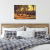 Toile Bord d'un bois par Vincent van Gogh (Insitu(Chambre))