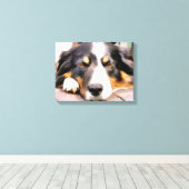 TOILE BORDER COLLIE (Insitu (Plancher de Bois))