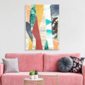 Toile Bordure couleur II (Insitu(Salon))