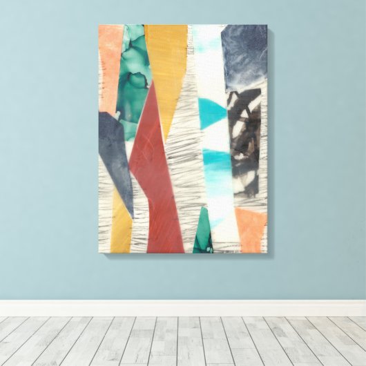 Toile Bordure couleur II (Insitu (Plancher de Bois))