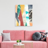 Toile Bordure couleur II (Insitu(Salon))
