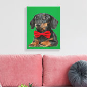 Toile Bordure noire Collie Puppy (Insitu(Salon))