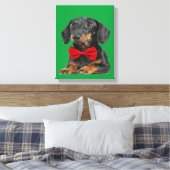 Toile Bordure noire Collie Puppy (Insitu(Chambre))