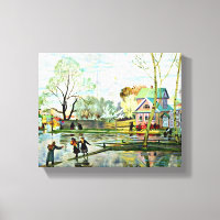 Boris Kustodiev, Printemps, peinture célèbre