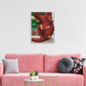 Toile Bornéo orangoutan (Insitu(Salon))