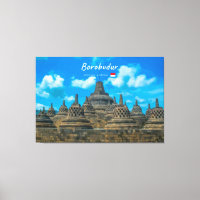 Borobudur, Indonésie - Temple bouddhiste ancien