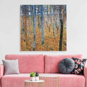Toile Bosquet de hêtres I Gustav Klimt