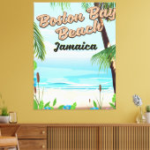 Toile Boston bay beach, Jamaïque (Insitu(Salon))