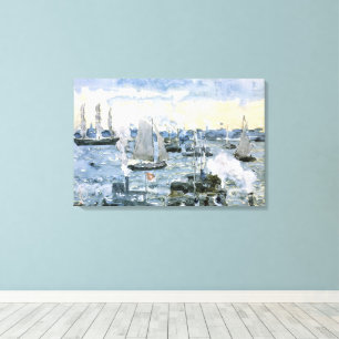 Toile Boston Harbour, peinture d'art,