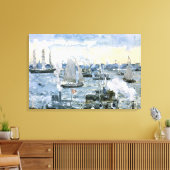 Toile Boston Harbour, peinture d'art, (Insitu(Salon))