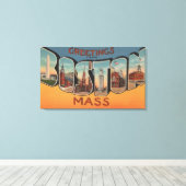 Toile Boston, Massachusetts (Bâtiments) (Insitu (Plancher de Bois))