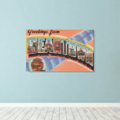 Toile Boston, Massachusetts (Bean Town) (Insitu (Plancher de Bois))