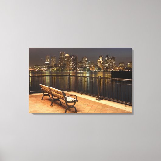 Toile Boston, Massachusetts skyline 3 (Recto)