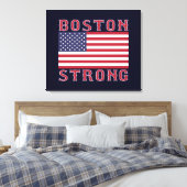 Toile BOSTON STRONG U.S. Stretched Canvas Print (Insitu(Chambre))