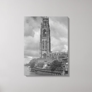 Toile Boston Stump and River Welland, Lincolnshire