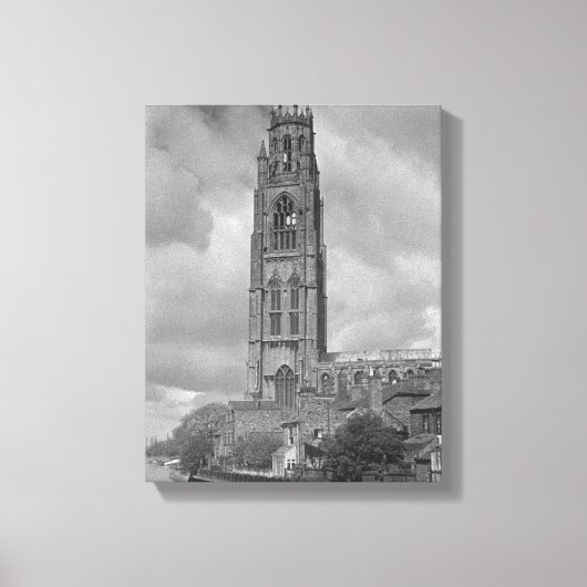 Toile Boston Stump and River Welland, Lincolnshire (Recto)