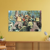 Toile Boston Tea Party, 16 décembre 1773 (Insitu(Salon))