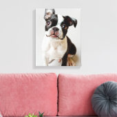 Toile Boston Terrier (Insitu(Salon))