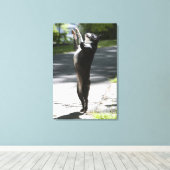 Toile Boston Terrier 2 (Insitu (Plancher de Bois))