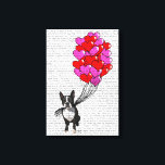 Toile Boston Terrier Et Ballons<br><div class="desc">Inspiration et vacances</div>