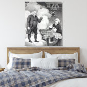 Toile Boswell et le fantôme de Samuel Johnson (Insitu(Chambre))