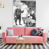 Toile Boswell et le fantôme de Samuel Johnson (Insitu(Salon))