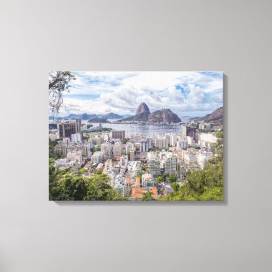 Toile Botafogo Avec Pain De Sucre (Recto)