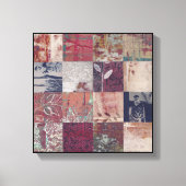 Toile Botanique Abstraite (Recto)