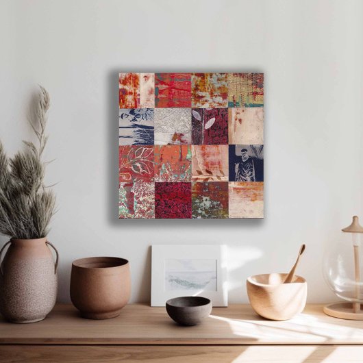 Toile Botanique Abstraite